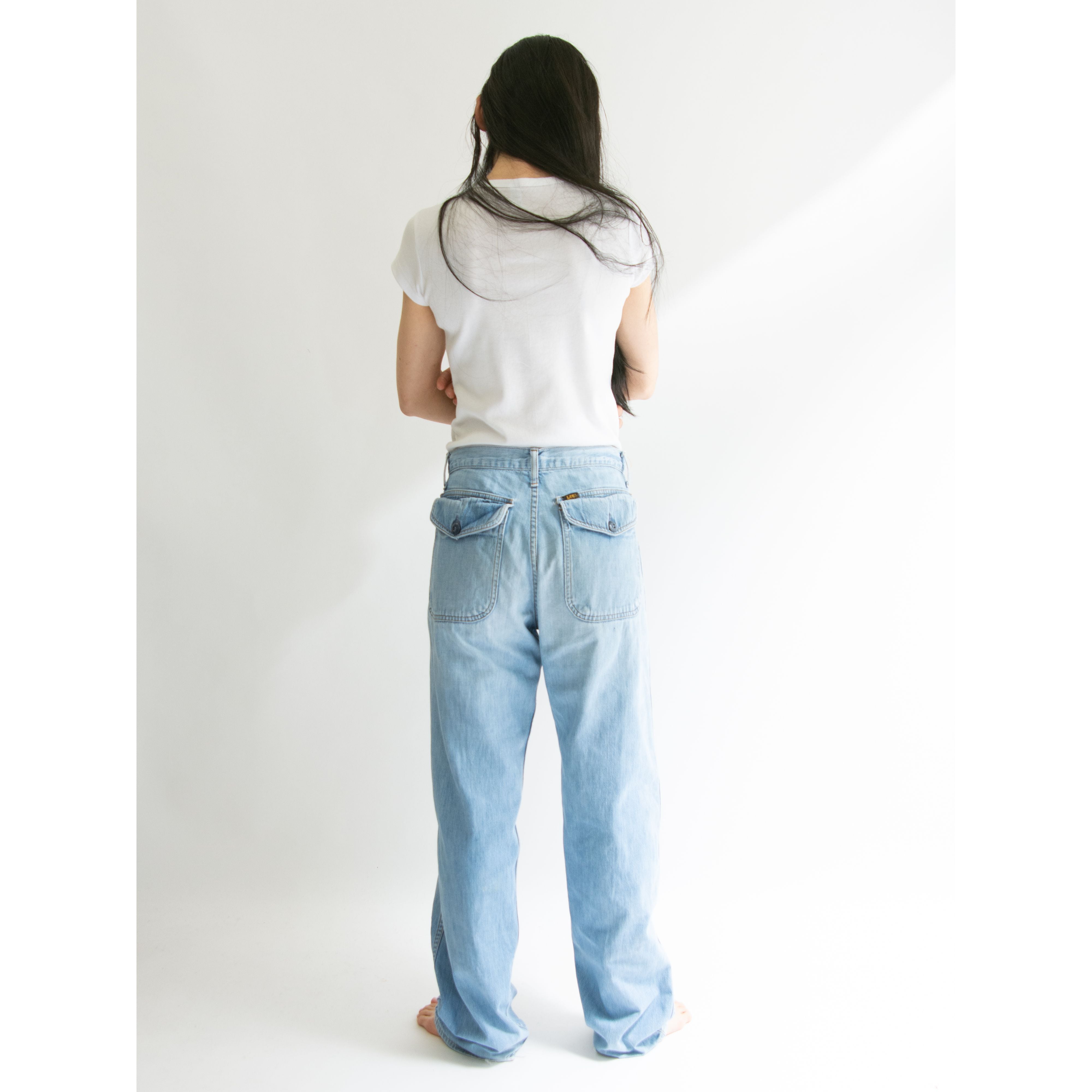 LEE】Made in U.S.A. 70's Dungaree Denim Pants W29 L32（リー アメリカ製 ダンガリーデニム  ワークパンツ） | MASCOT/E