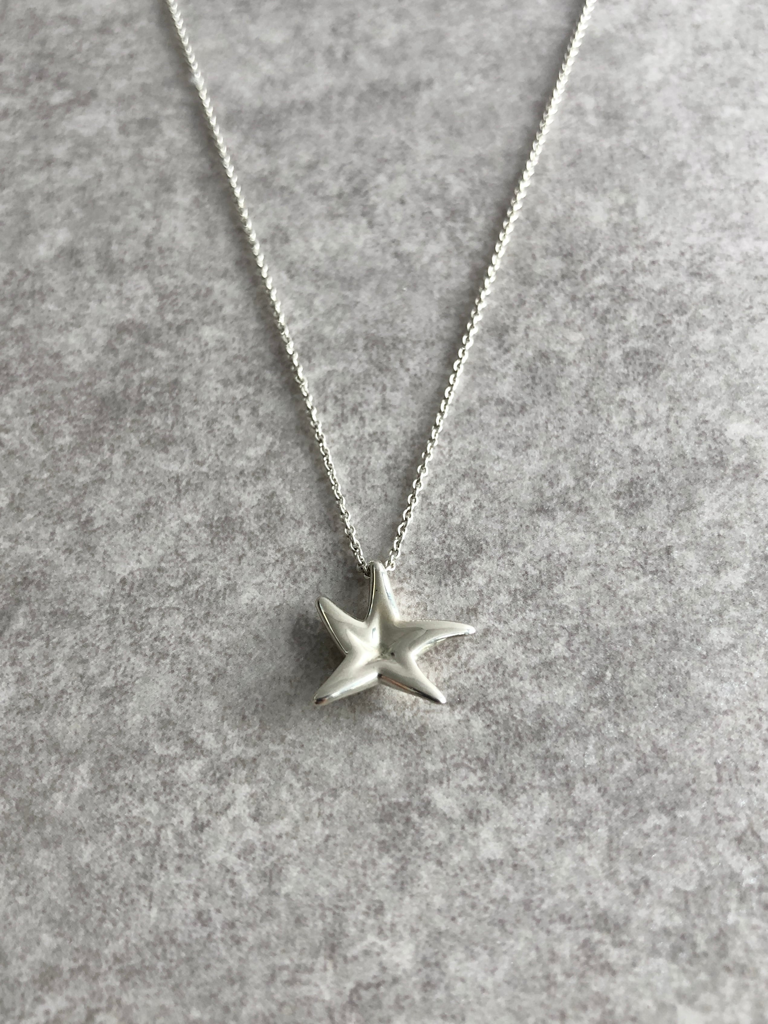 Tiffany & Co. ティファニー ネックレス シルバー スターフィッシュ