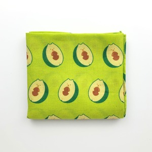 アボガドキャット 大ハンカチ H46×W46cm