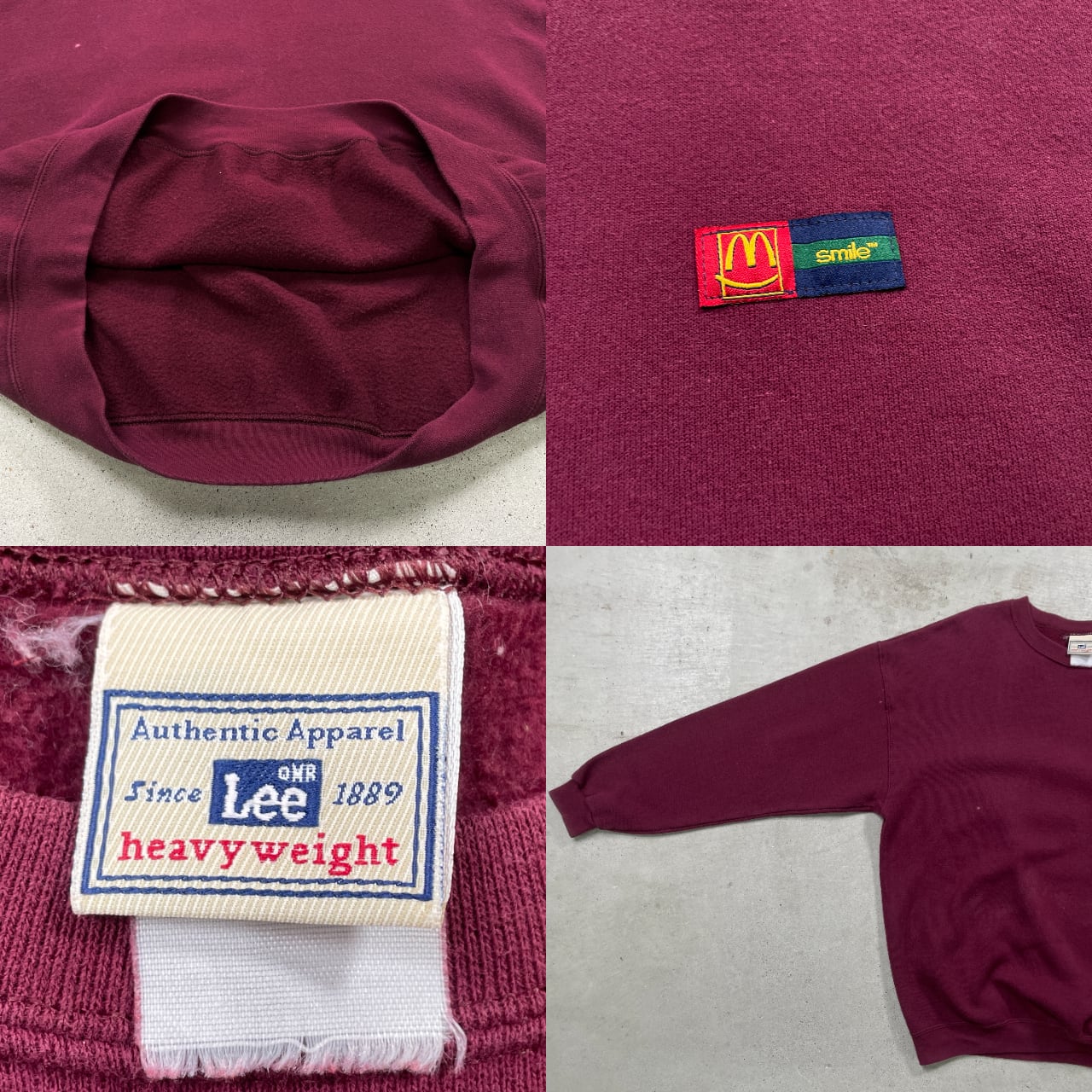 90年代 McDonalds smile マクドナルド スマイル アドバタイジング