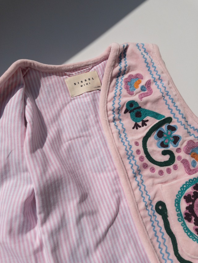 《即納》SISSEL MINI / CAIA MINI VEST - Leftover Fabric Rose