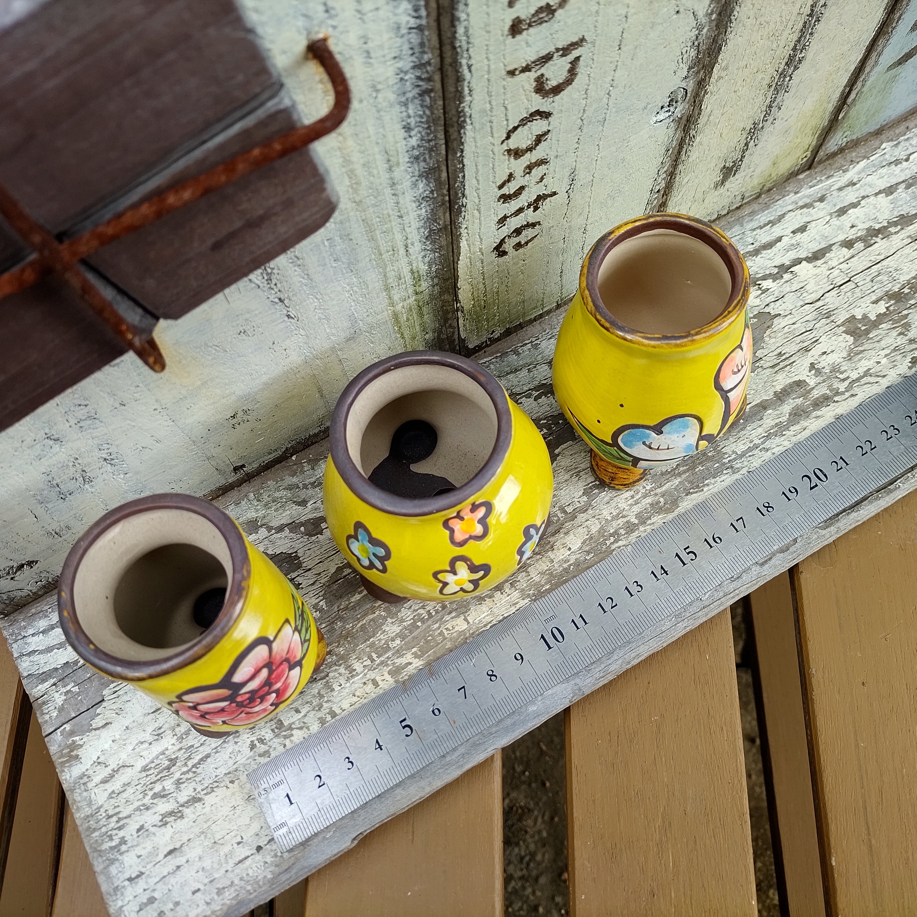 韓国鉢3点セット | RuPo 多肉植物専門店