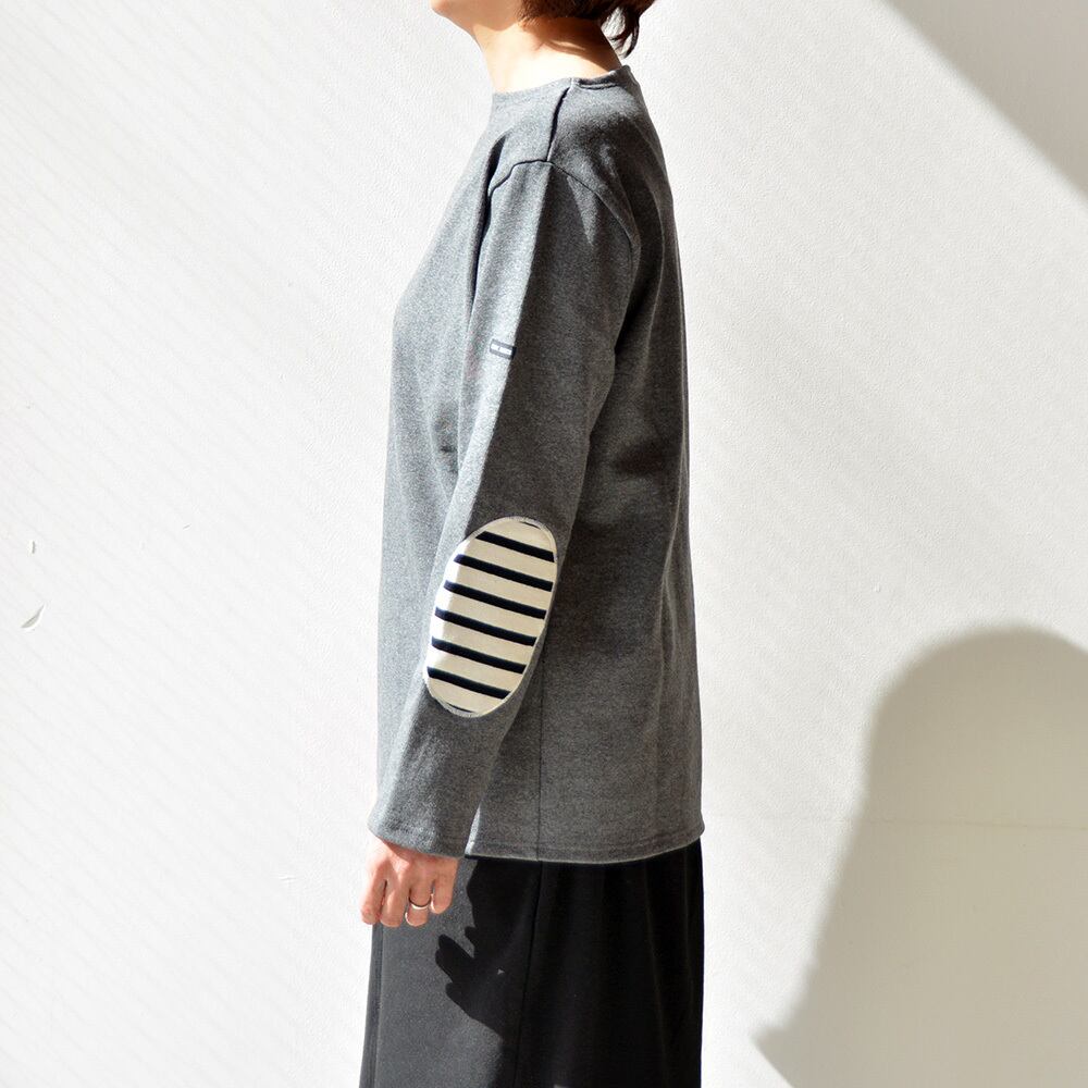 セントジェームス SAINT JAMES ウエッソン無地エルボーパッチ(13JC OUES.COUD.R)ACIER