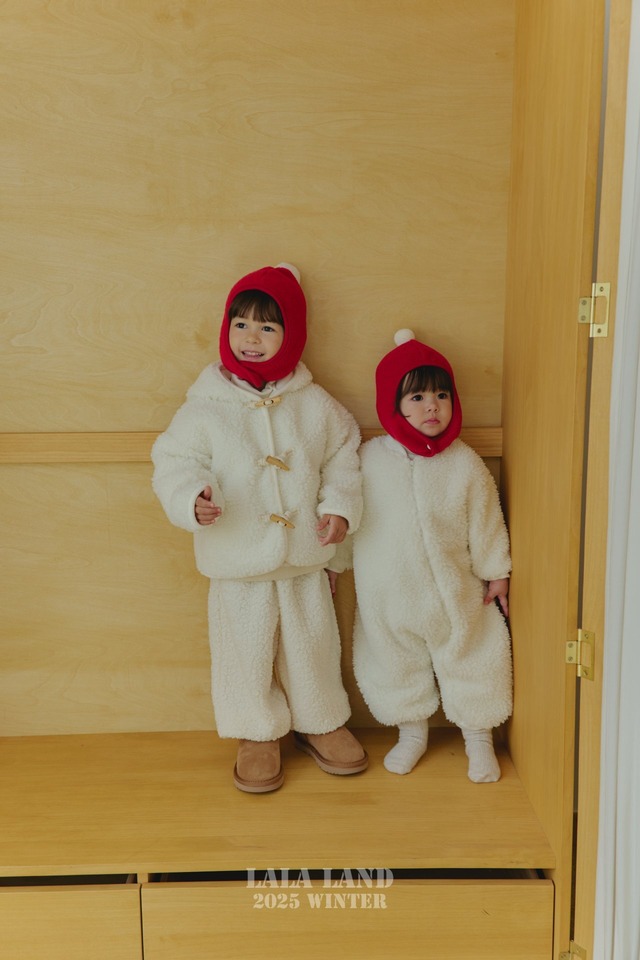 〚予約〛poodle zip suit <baby>