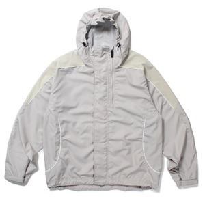 CABARET POVEL / BREATHABLE HOODED TRACK JACKET - Lt.GREY