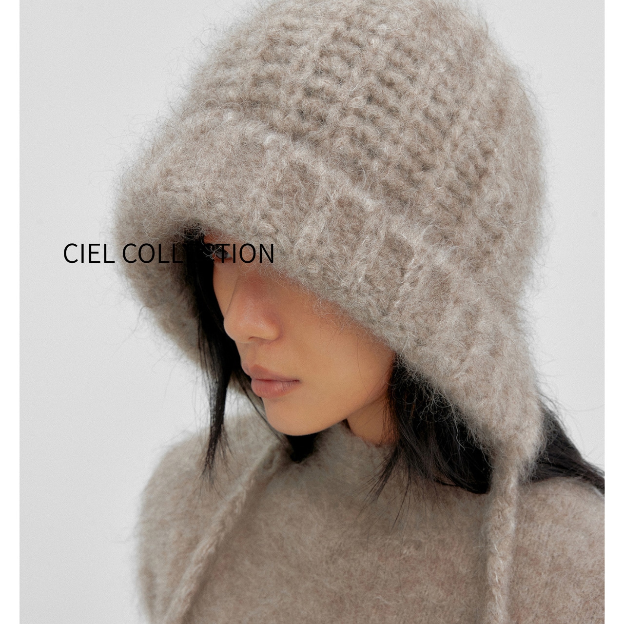 Earflap Knit Hat T4162
