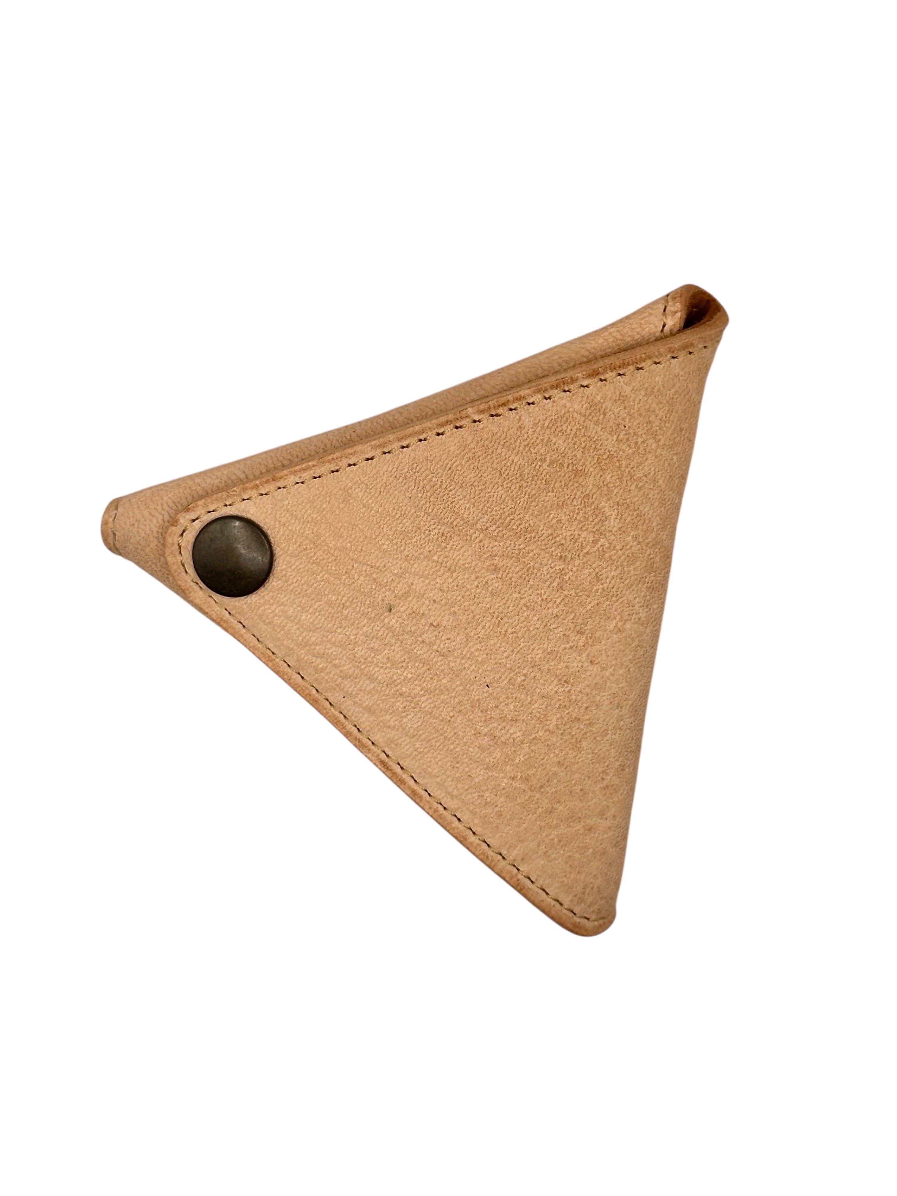 ジビエレザー 鹿革 三角コインケース】 | BonCraft (ボンクラフト