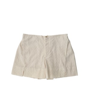 【 BELPER 】27SS PRE ODER " LACE SHORT PANTS"（デポジット30％表記）