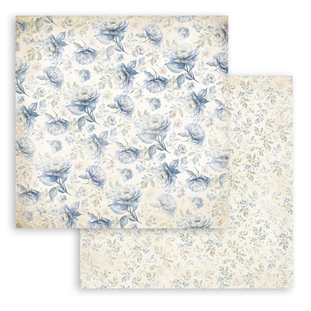 Stamperia Scrapbooking Small Pad 8インチ Double Faced - Timeless　両面デザインペーパーパッド10枚入り　SBBS127【Stamperia（スタンぺリア）】[ST-140p]