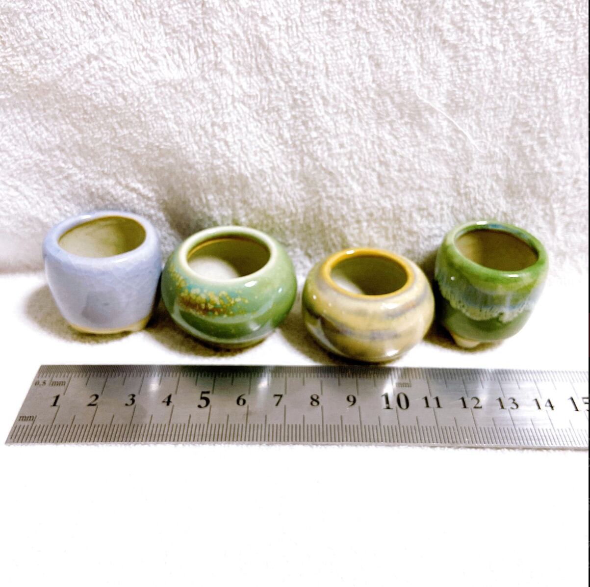 ミニ盆栽やコケ盆栽などに！苔や多肉植物の緑が綺麗に映える 和風