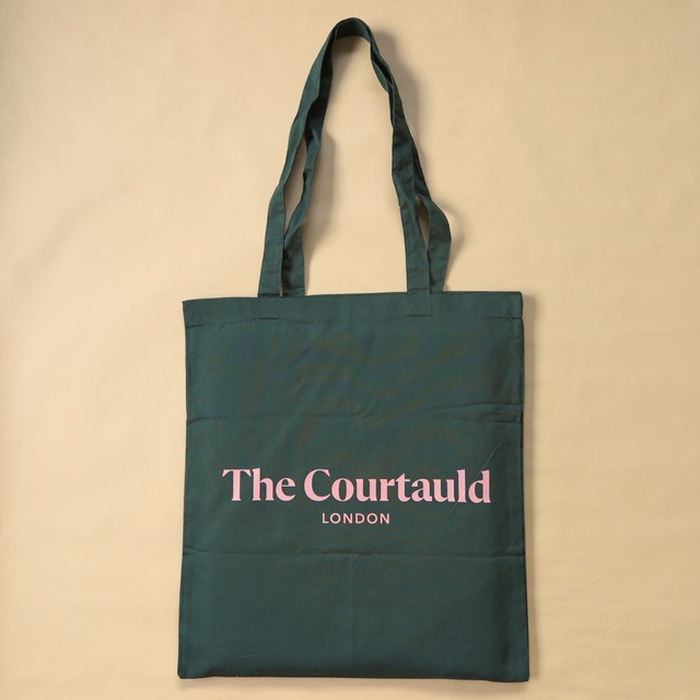 The Courtauld tote bag Green Pink ／ コートルードバッグ　緑＆ピンク ／ エコバッグ・トートバッグ