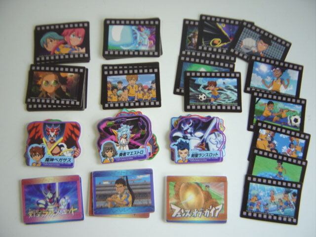 ♯Izv11KzイナズマイレブンGOニンテンドー3DSグッズコレク全6種