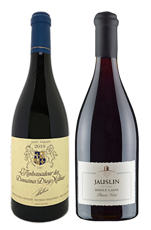 スイスの最高峰ピノ・ノワール2本セット