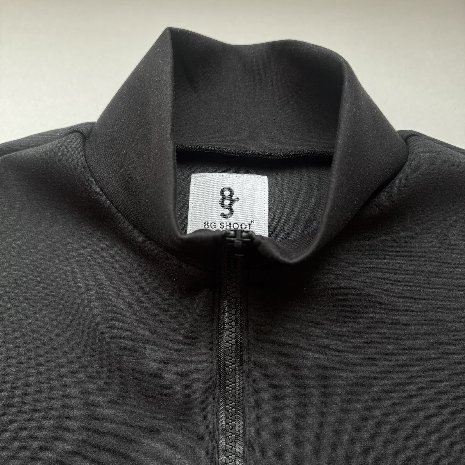 8G HALF ZIP PULLOVER -BLACK- | 8G SHOOT WEBSTORE