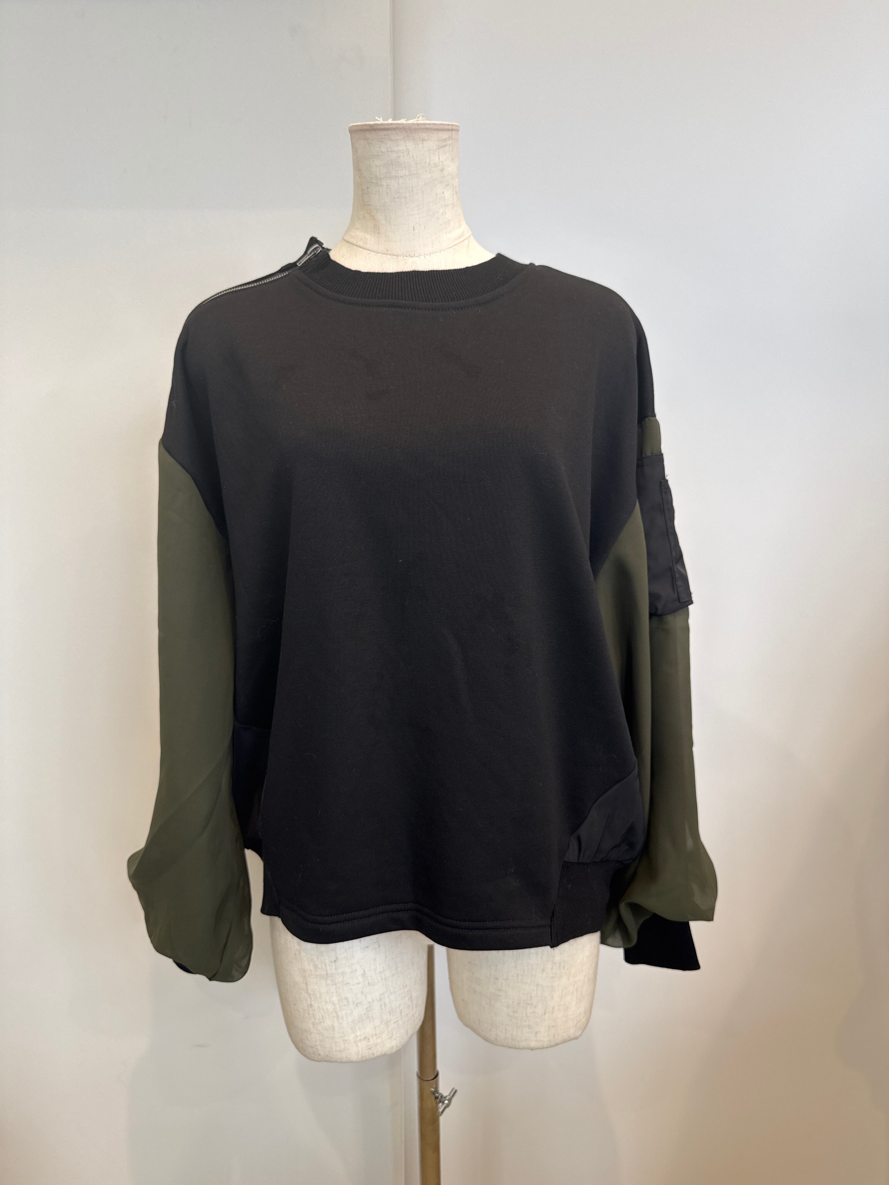 【SELECT】MA-1シアースリーブプルオーバー