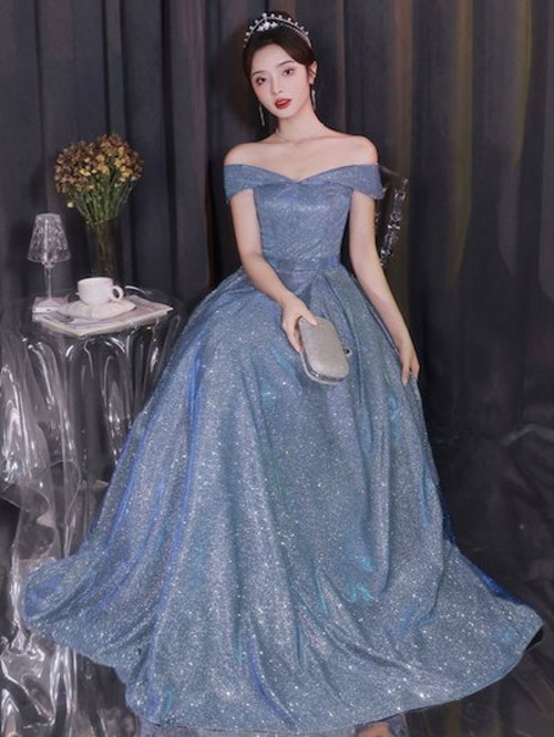 パーティードレス ロングドレス 2024 宴会ドレス パーティードレス