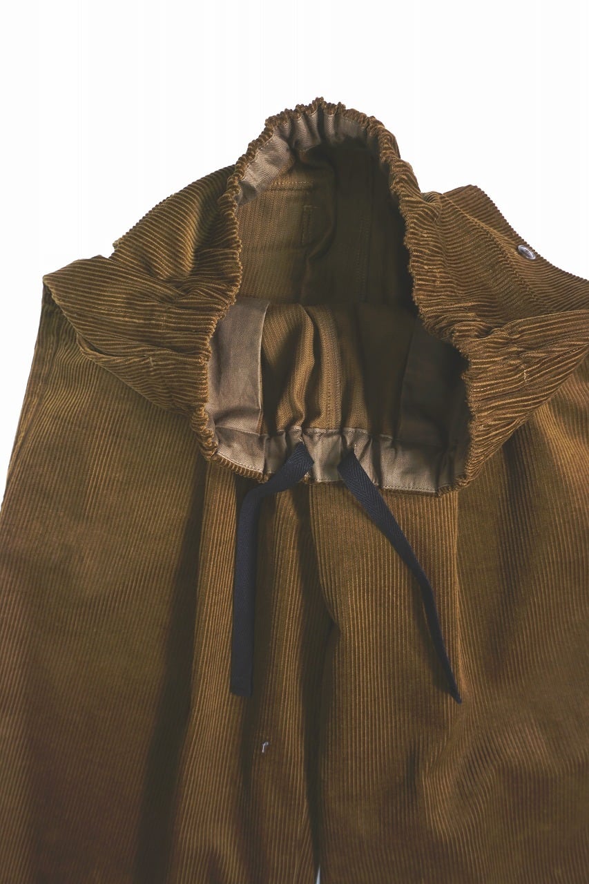 8W Organic Corduroy Wide Pants