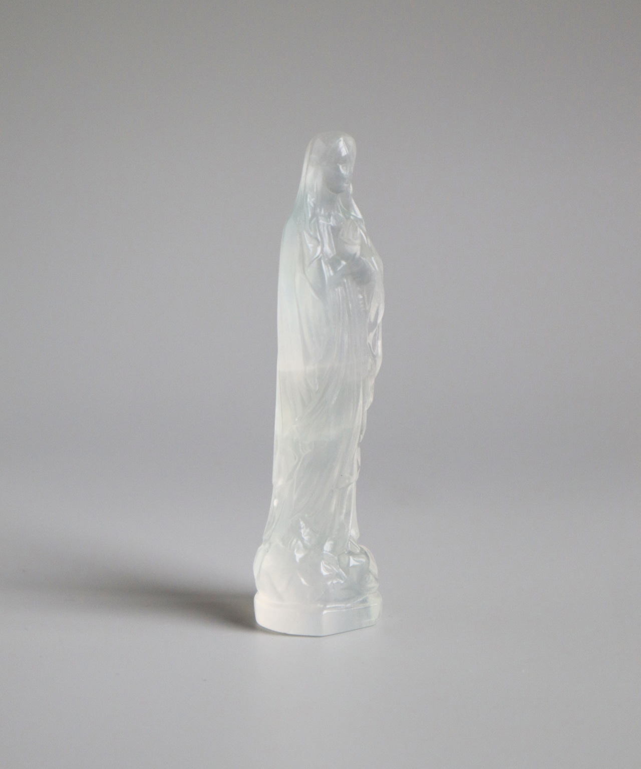 Fluorite Virgin Mary