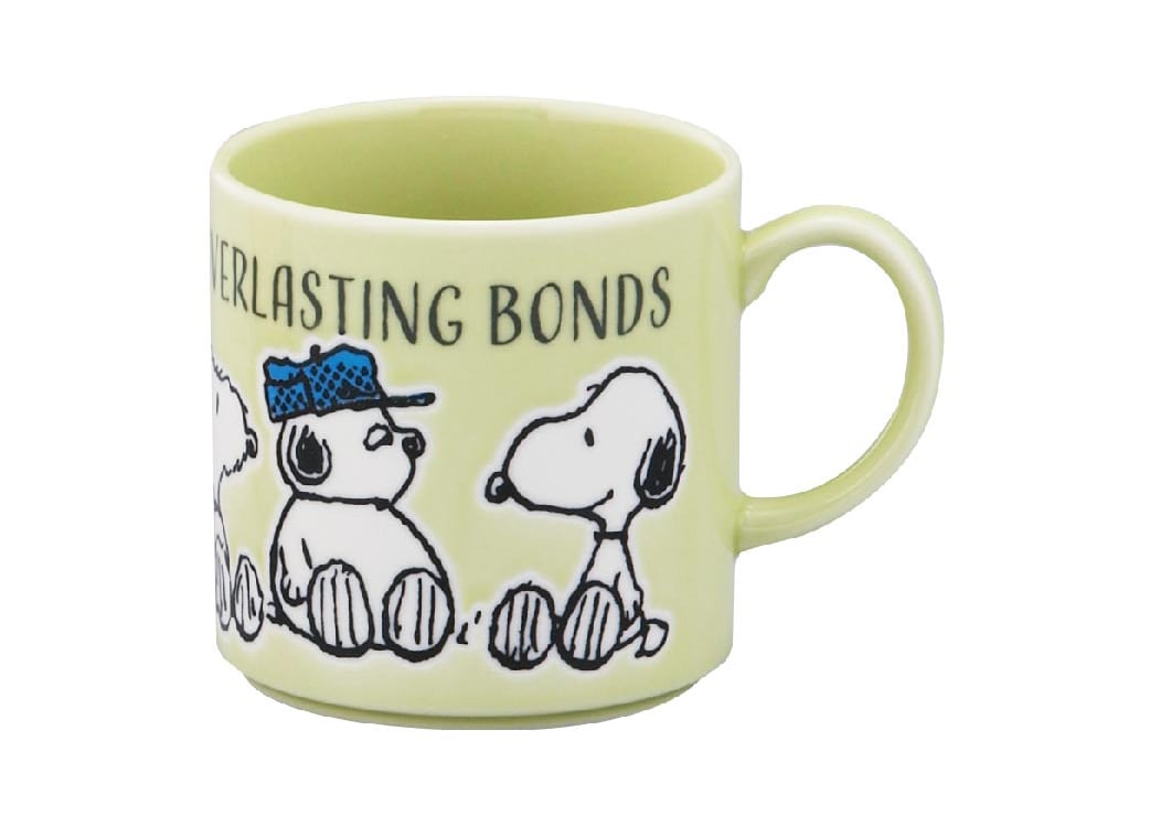 スヌーピー】木箱入マグ（Bond）【カラフルピーナッツ】SN454-11H