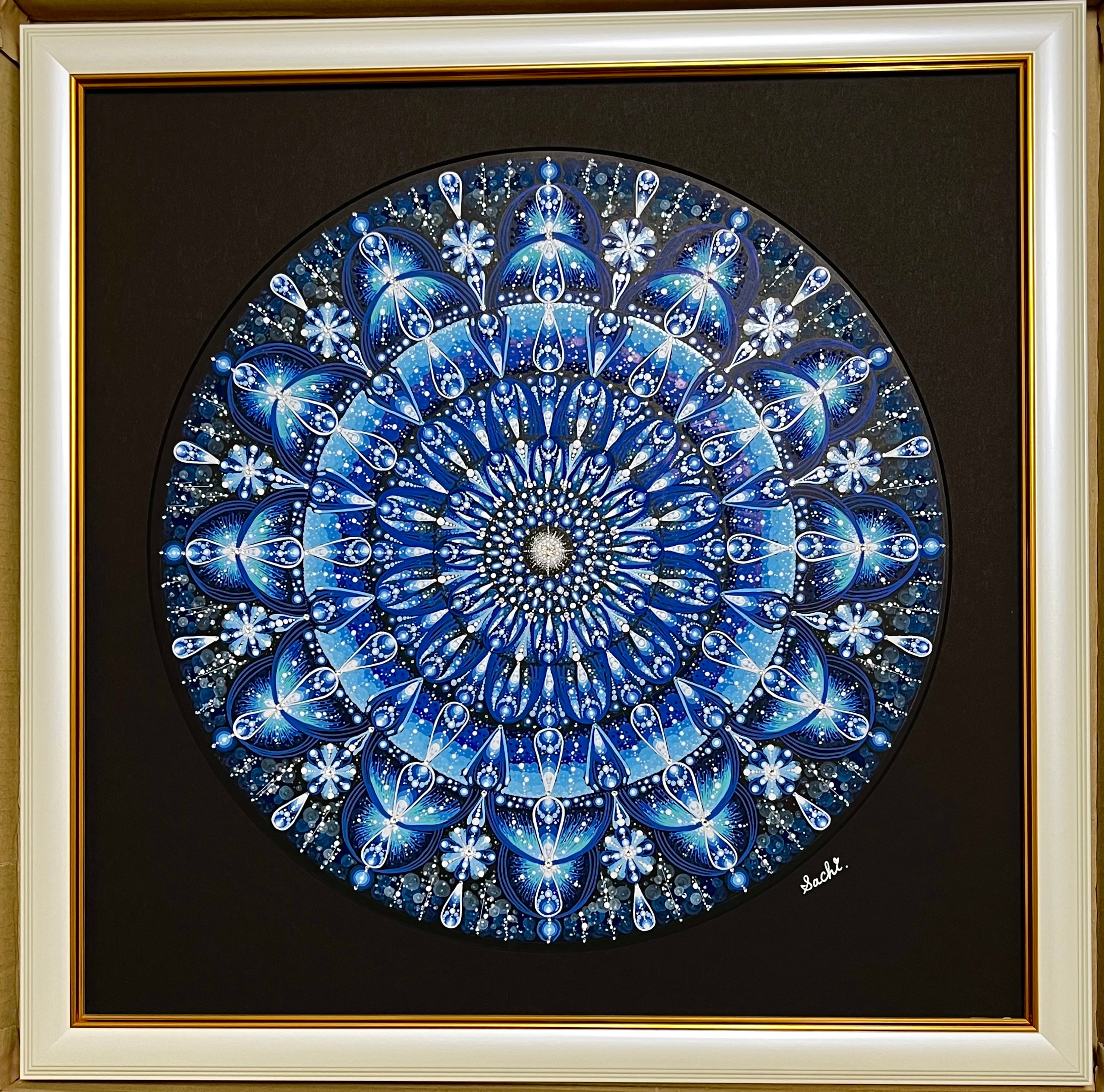 曼荼羅アート【悦びの時】60角 | アトリエ祥