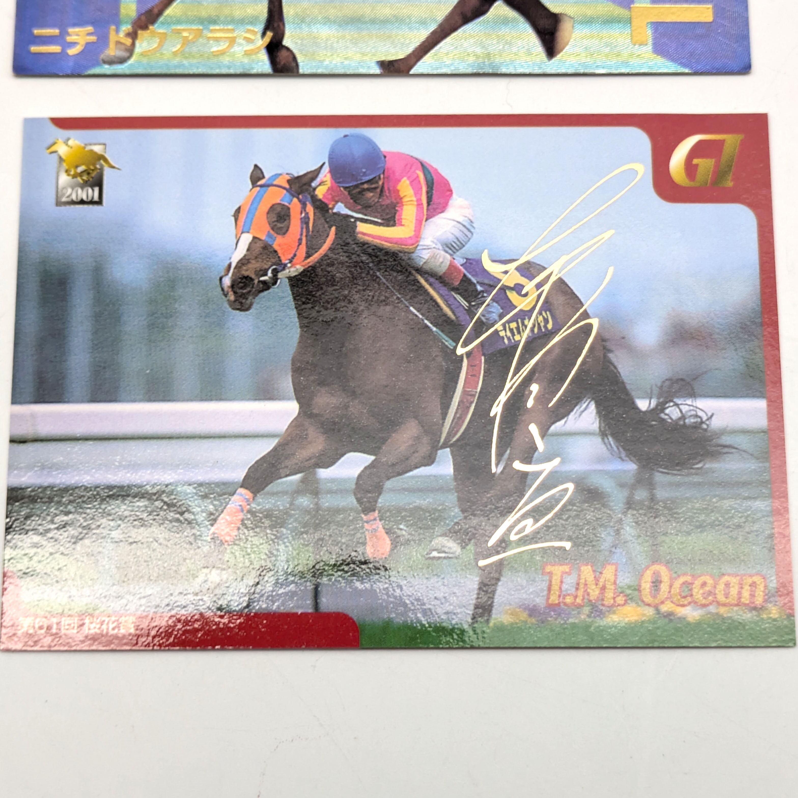 BANDAI(バンダイ)・サラブレッドカード・競馬カード・メモリアルカード