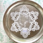 レースドイリー　白　25cm