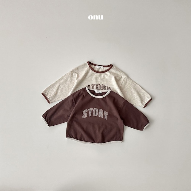 Mラス1《即納》送料無料 【onu】Story Lappa tee