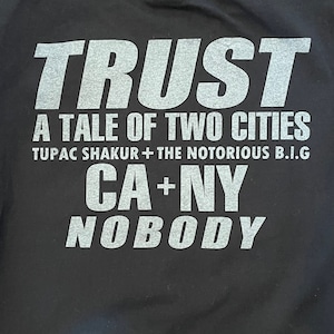 【SHAKA】希少 2PAC＋Notorious B.I.G. 4XL 超オーバーサイズ Tシャツ 半袖 us古着