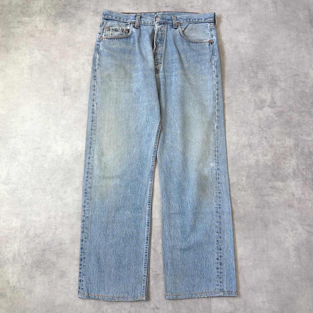 リーバイス501 Levis W34 エルパソ 青 USA製 90s 21174