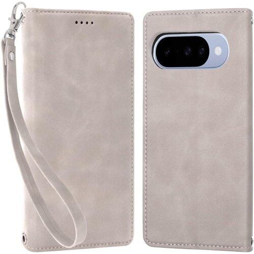 シズカウィル Google Pixel 10 / 10 Pro ケース カバー 手帳型 アイファンデ2 グレー 1個入り 36