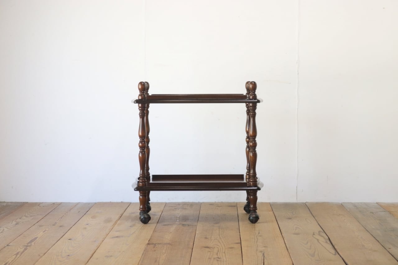 飛騨産業 キツツキ ワゴン キッチン トローリー 収納 キャスター 樺材