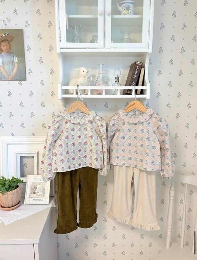 【先行〆9/23 23:59 5%OFF】2664 frill design blouse / OHHO