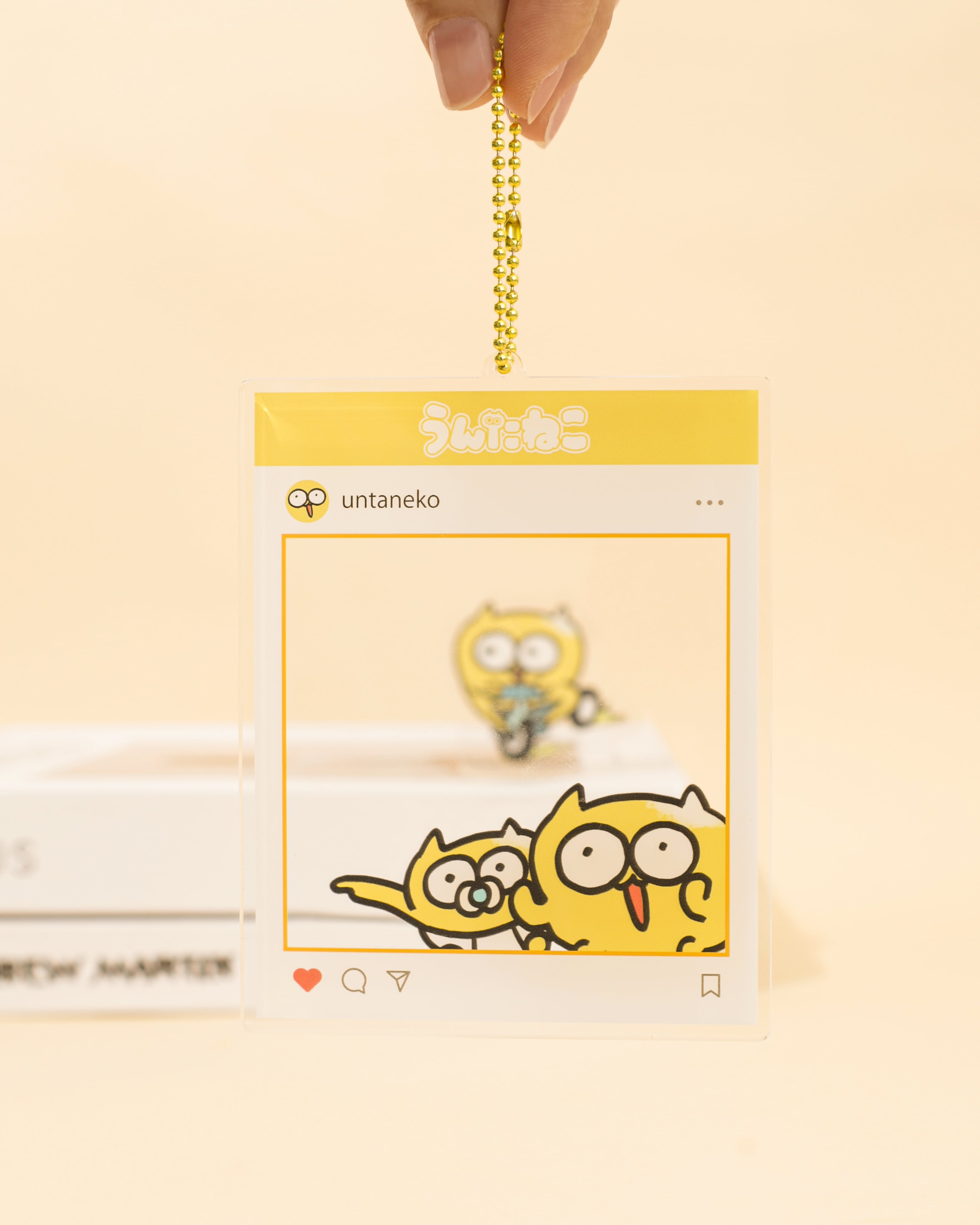 アクリルクリアカードチャーム | うんたた商会