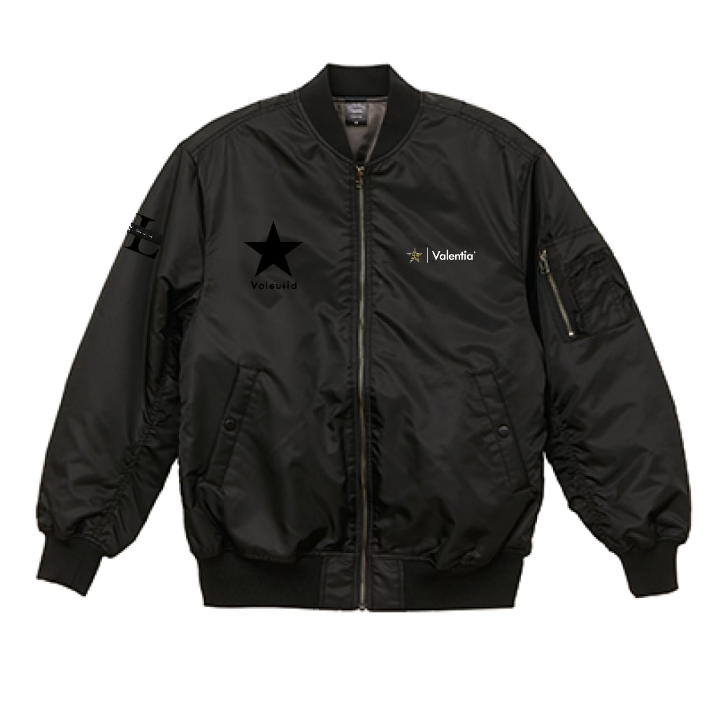 （両面印刷）United Athle タイプ MA-1 ジャケット（中綿入）