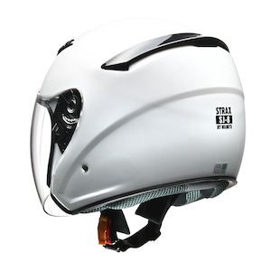 【公式】STRAX SJ-8　ジェットヘルメット　ホワイト