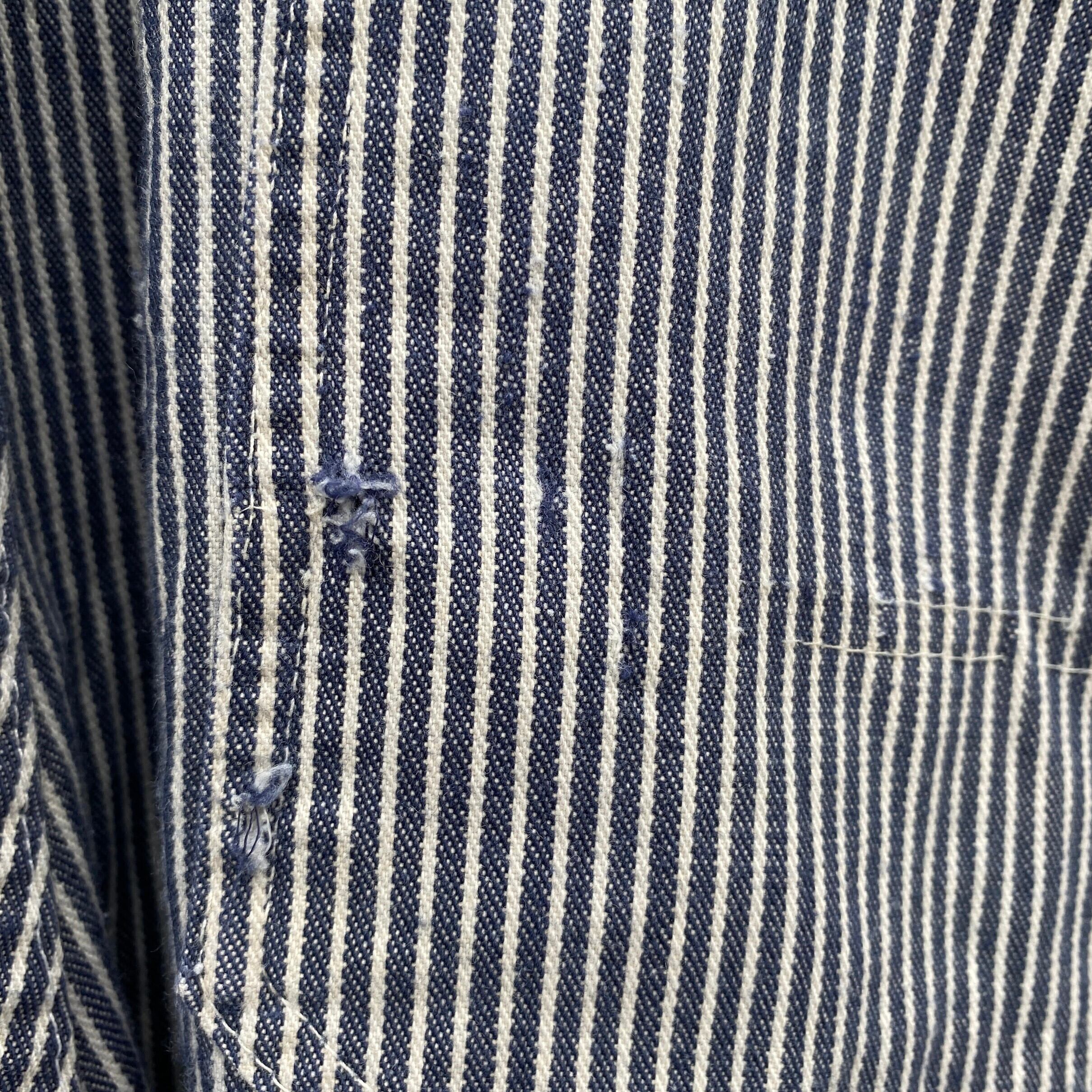 ビッグサイズ USA製 70〜80年代 Sears シアーズ デニム ヒッコリー