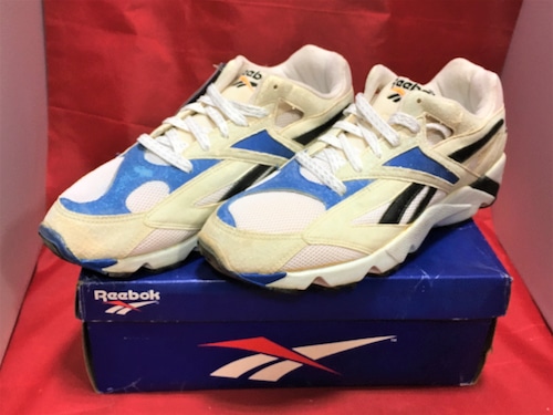 Reebok（リーボック）Aztrek Plus（アズトレック プラス） 白/青/黒 24276 90s ⑨