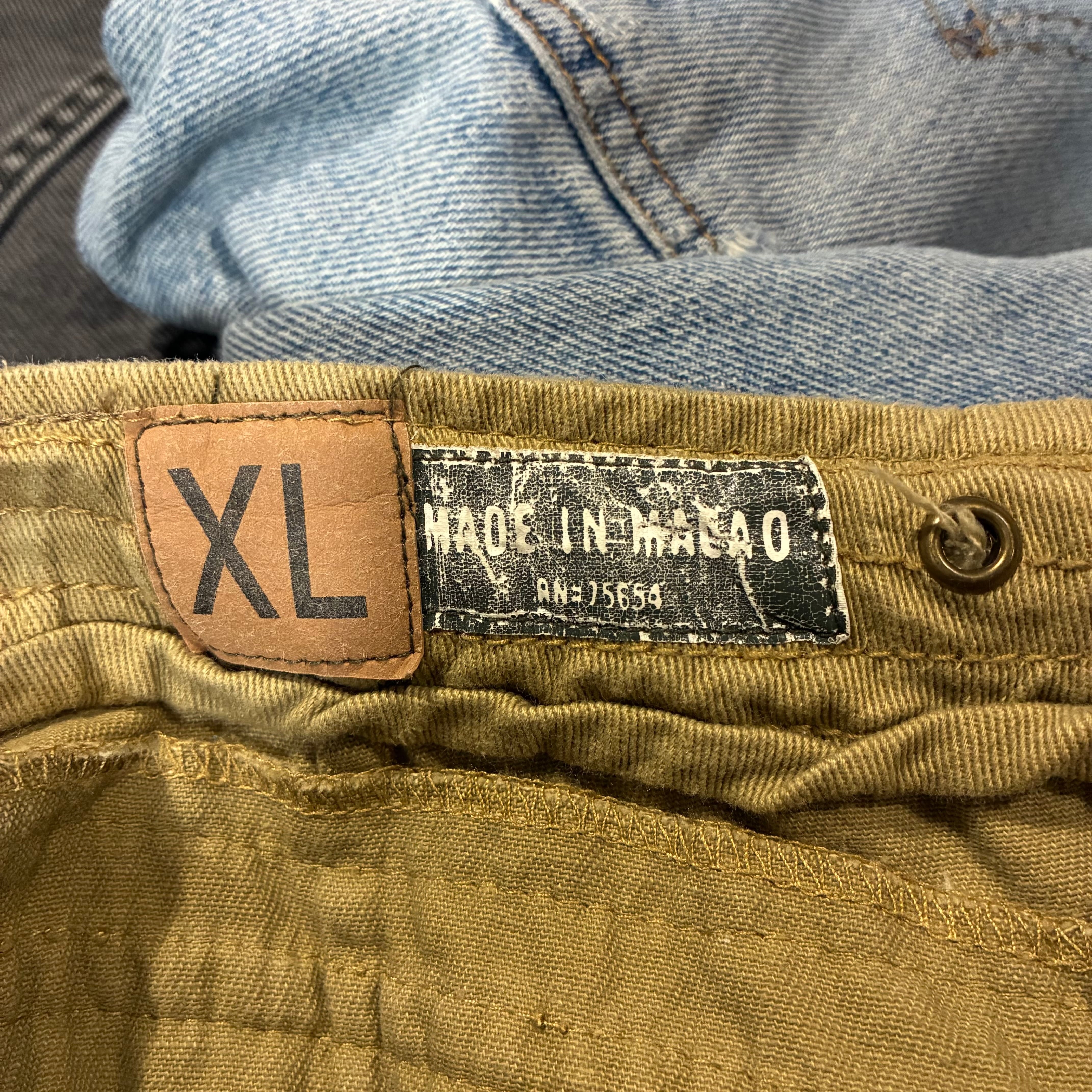 幻特別高級旗艦店限定新品未使用全盛期　Abercrombie&Fitch カーゴ ABERCROMBIE&FITCH カーゴパンツ ベージュ アバクロ ギミックカーゴ