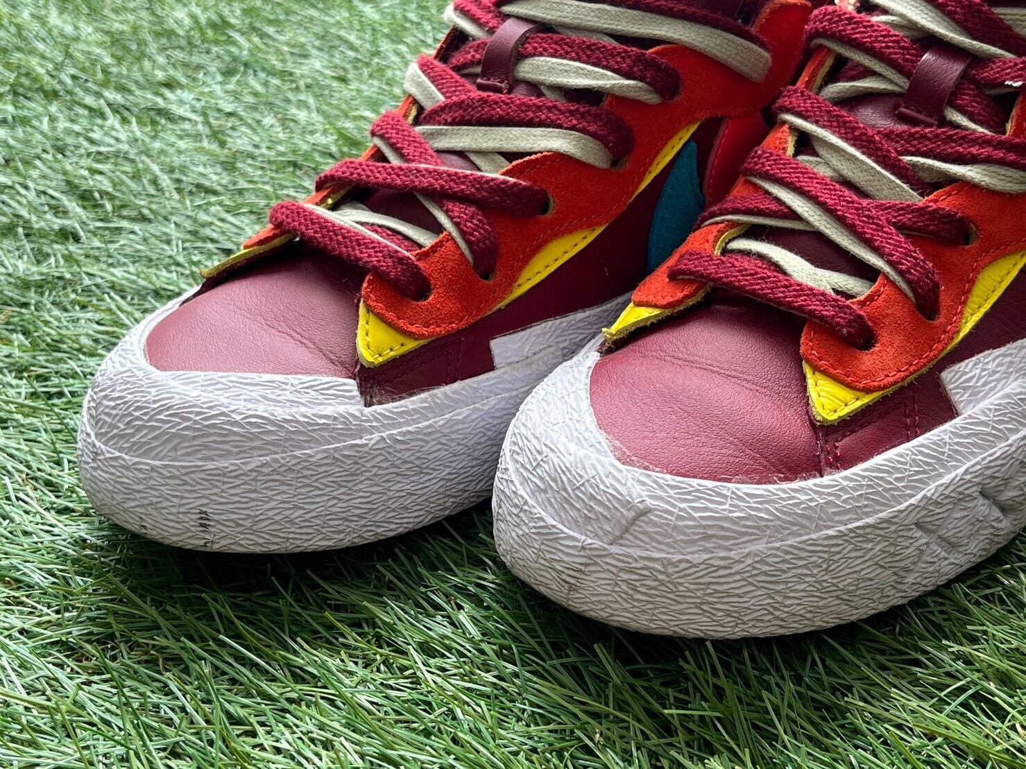 NIKE × sacai × KAWS BLAZER LOW TEAM RED DM7901-600 26.5㎝ 69892  