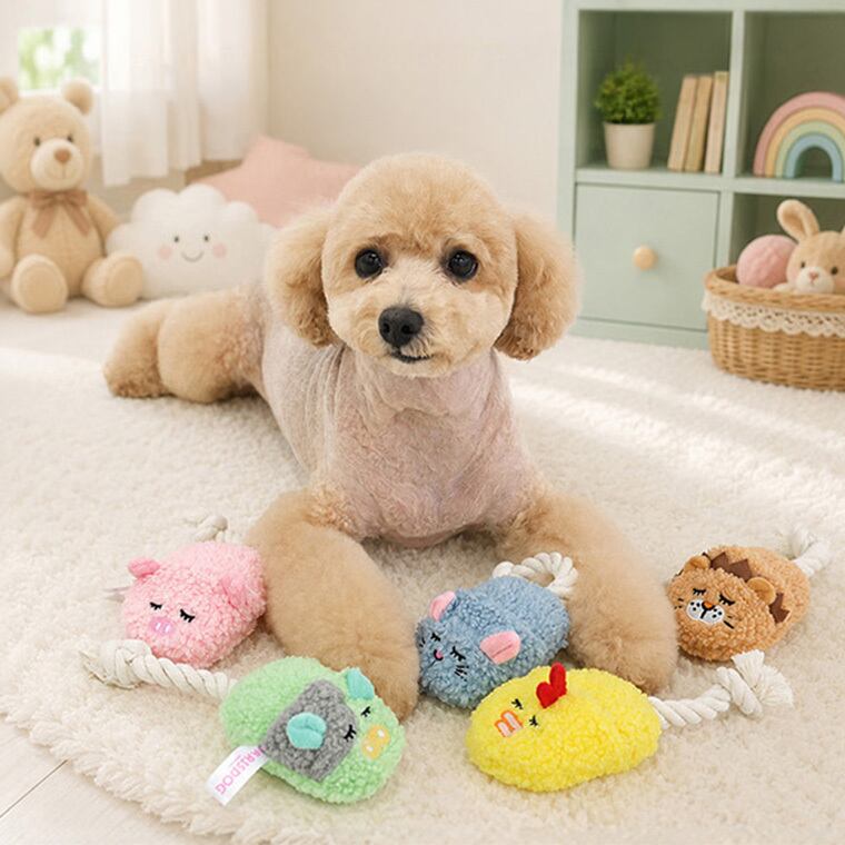 snack pocket slipper toy ver.2 5color / 犬 おもちゃ ノーズワーク おやつ隠し 噛む ロープ 知育玩具 わんちゃん おも ちゃ トイ 楽しい 留守 犬 ストレス解消 韓国 ペット用品 小型犬 中型犬