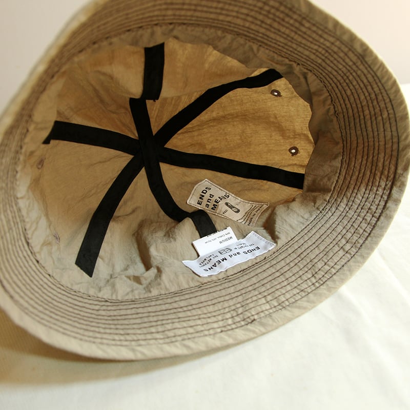ENDS and MEANS/エンズアンドミーンズ Army Hat (Sand) | giraffe