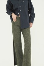 CLANE CORDUROY PANEL MELANGE PANTS