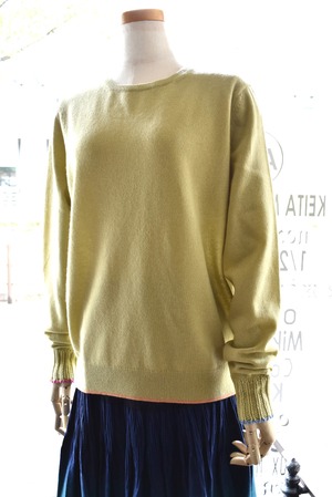 amitieri(アミティエリ) 25A/W 丸首カシミヤニット