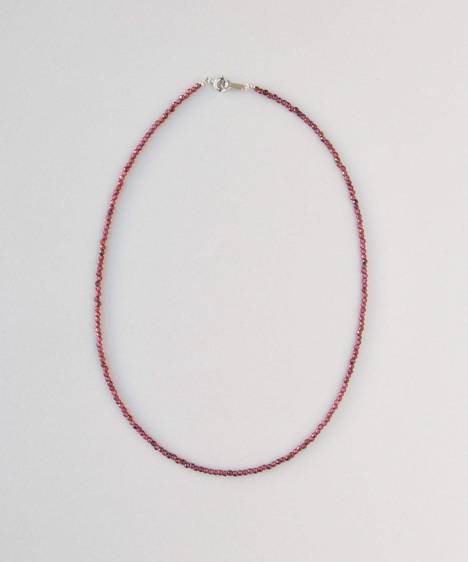 ガーネット ネックレス / 平井浩子