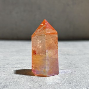 オレンジオーラクォーツ タワー01◇ Orange Aura Quartz ◇天然石・鉱物・パワーストーン