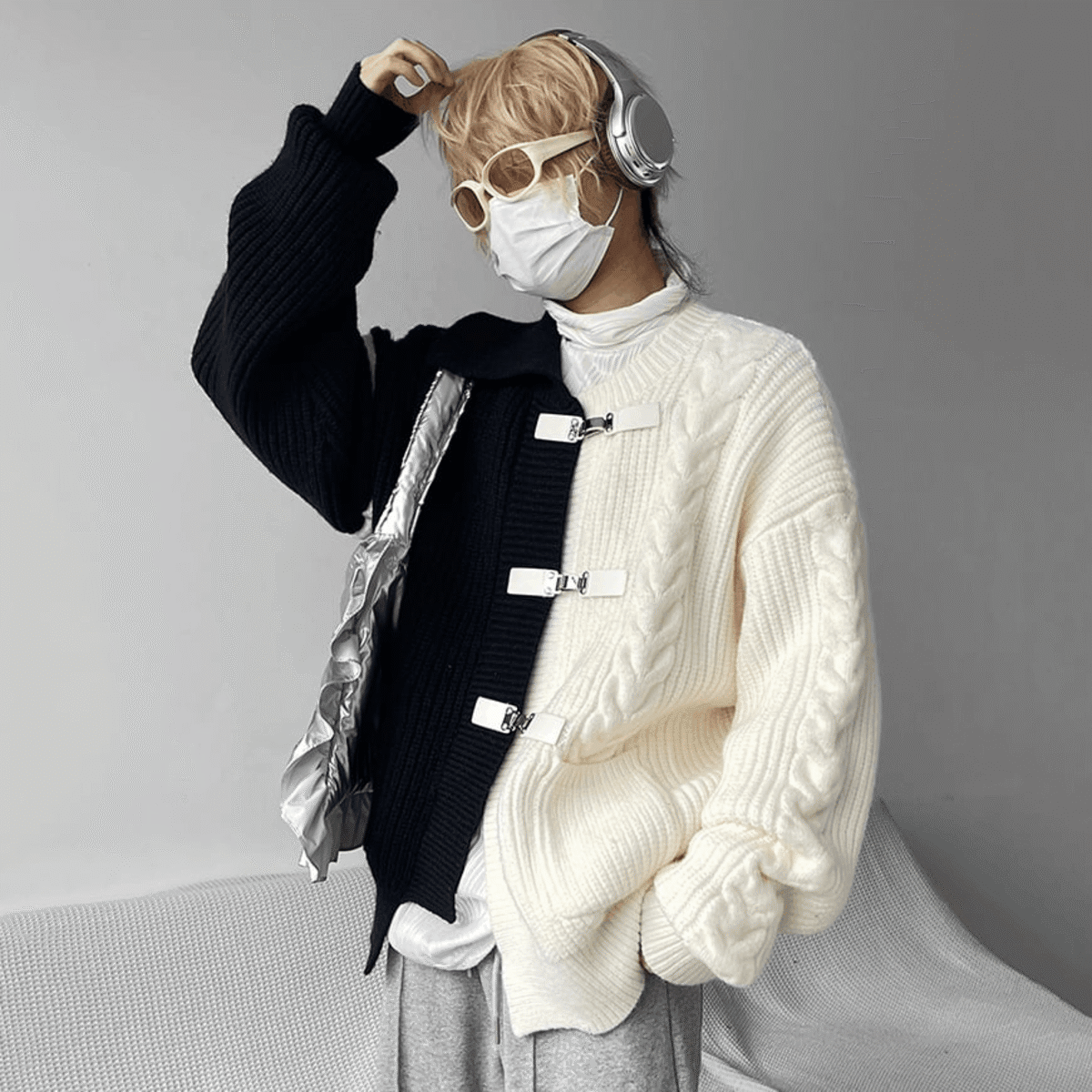 syu man × p.a.a カーディガン f925f107704ff16b7e9c1322417565