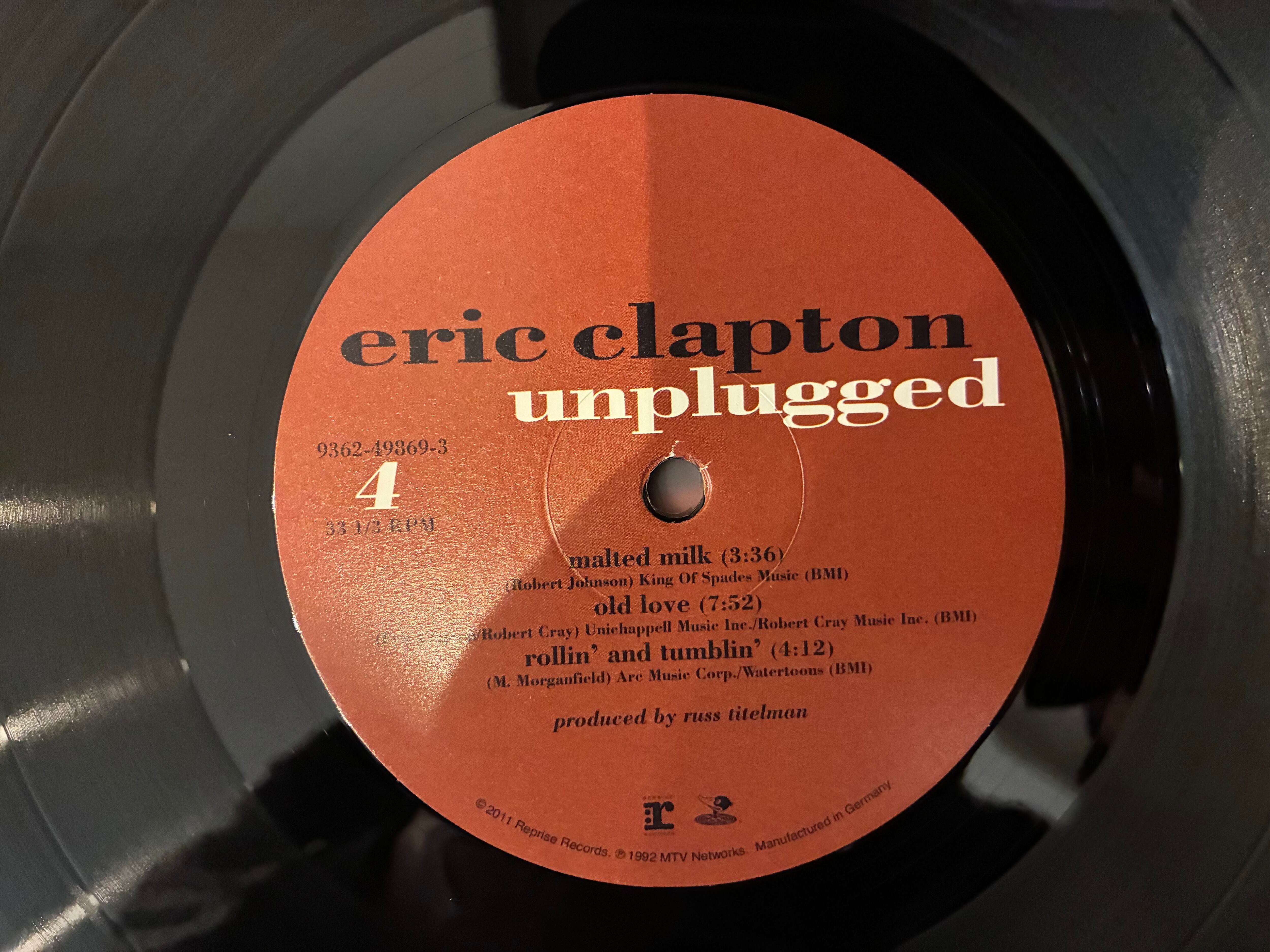 ERIC CLAPTON / UNPLUGGED | sixteen records (シックスティーンレコード)