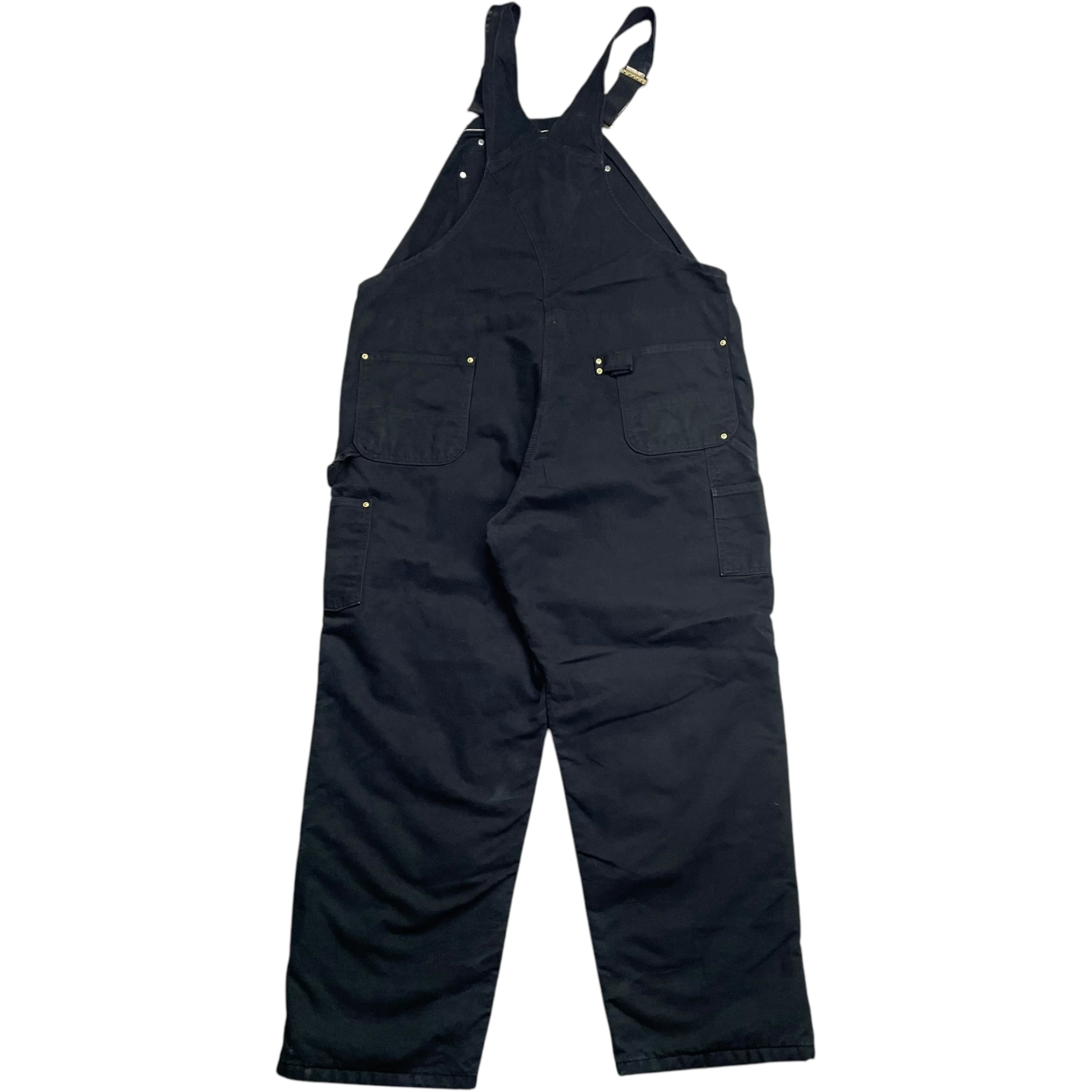 carhartt オーバーオール ダブルニー W43 L30 ブラック フェード carhartt オーバーオール ダブルニー W43 L30 ブラック フェード