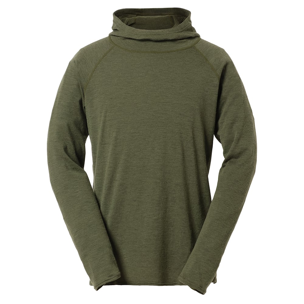 AXESQUIN アクシーズクイン Merino Wool LS Hoodie メリノウール ...