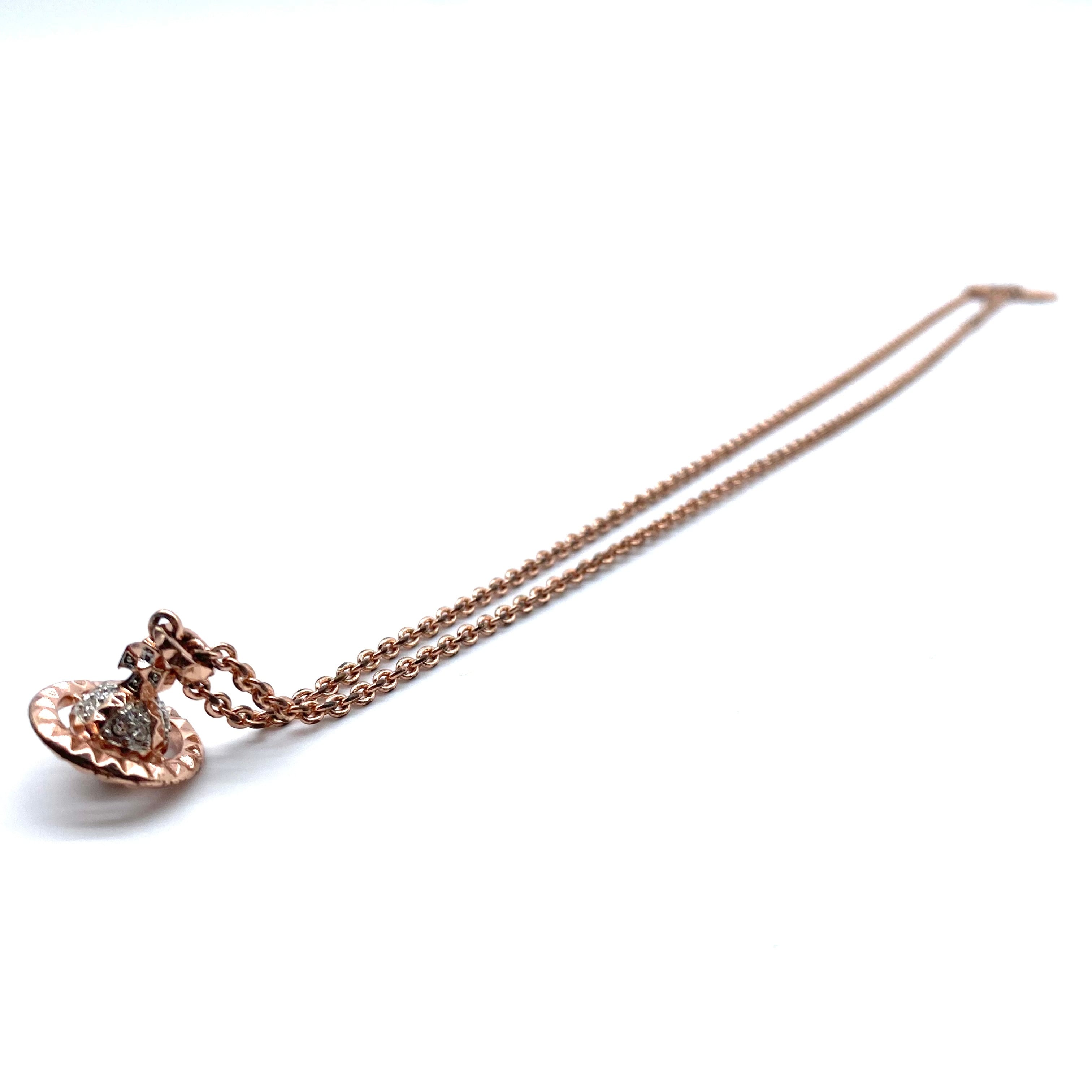 Vivienne Westwood PETITE ORB Neckless Rose Gold / ヴィヴィアン